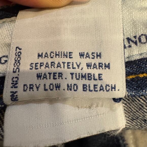 Vtg Guess by Georges Marciano Youth 14 High Rise Straight Leg Jeans Blue Denim - Picture 5 of 5